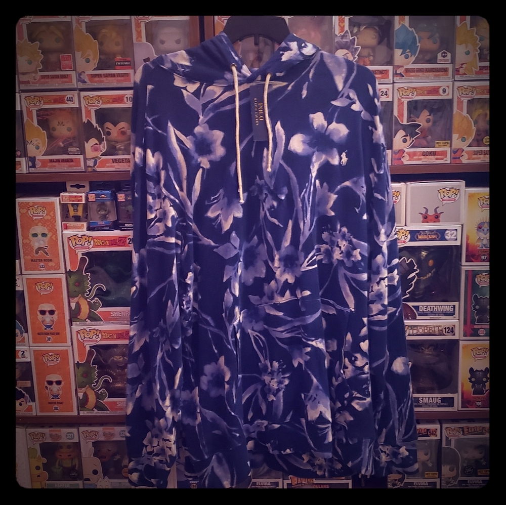 Polo Ralph Lauren Floral Watercolor Hoodie Spa